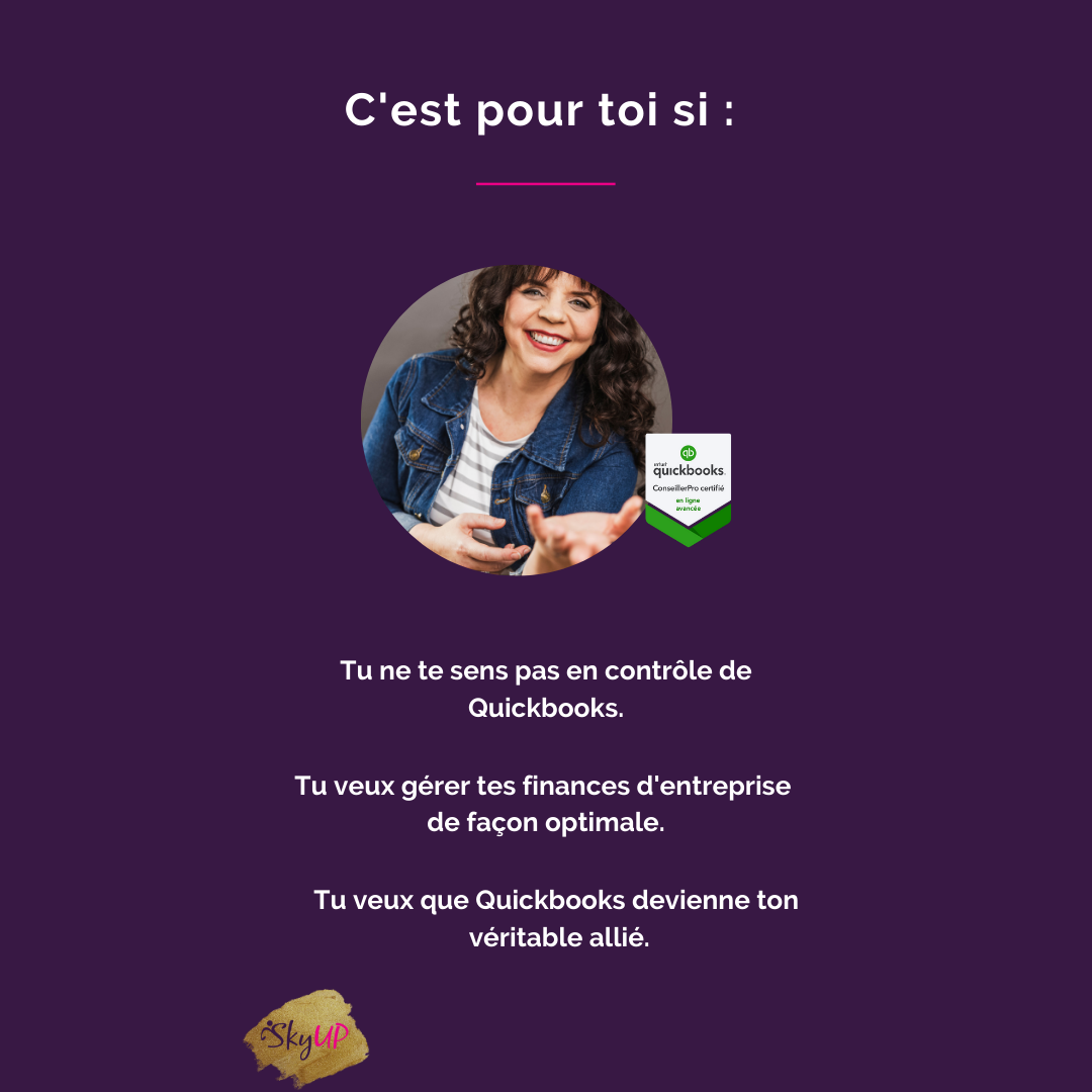 8 actions à mettre en place dès l'ouverture de ton Quickbooks en ligne